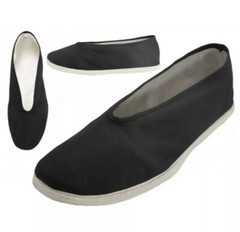 Mens Chinese Kung Fu Shoes Martial Art Ninja Cotton Sole Tai chi Slipper Slip On