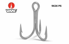 VMC 4x-Strong Treble Hook – 9626 O’Shaugnessy-Perma Steel-Choose Hook/Pack Size