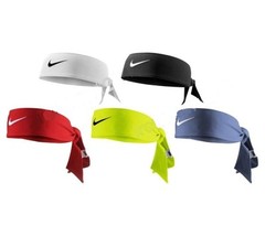 NEW Nike Dri-Fit Head Tie 2.0 Womens Headband Tennis Basketball embroidered