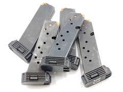 One Hi-Point JHP 45 Gen1 / Gen2 9rd 45ACP Pistol Magazine w/ Orange Follower