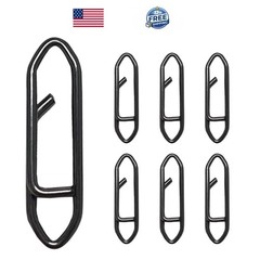 50 Pack Stainless Steel Fishing Speed Clips – Quick Change & Corrosion Resistant