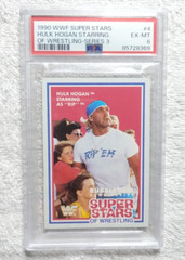 1990 WWF SuperStars of Wrestling Hulk Hogan as » Rip » Market Scene card WWE