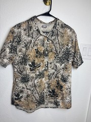 GameGuard Outdoors Desert Cactus Print Performance Fishing Shirt Men’s Large