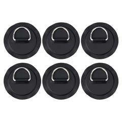 Patch D Ring Pad Dinghy Easy To Apply For Inflatable Boat 6 Pcs Accessories