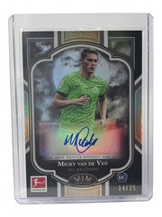2022-23 Topps Tier One Bundesliga Micky Van De Ven RC Auto Black /25 #SCA-MVV