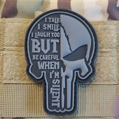PUNISHER PVC Tactical Morale Patch Hook and Loop
