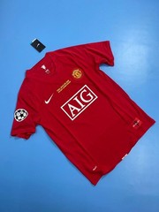Cristiano Ronaldo #7 shirt 2008 Manchester United Long Sleeve Jersey