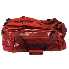 Patagonia Black Hole Duffel 55L Red Travel Bag Backpack Straps 49342 Rare
