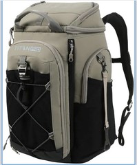 Titan PRO By ARCTIC ZONE Insulated Backpack Cooler with Ice Walls (Taupe-Beige)