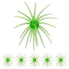 10/6PCS 3.6″ /4″ TPE Sea Urchin Soft Lure, Super Durable Tentacle Creature Lure