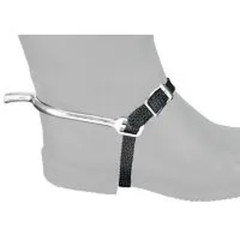 New! Pair EquiRoyal Black BRAIDED NYLON SPUR STRAPS For men or women’s boots