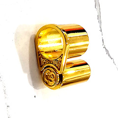 Engraved 1911 Barrel Bushing + 1911 End Cap fit All 45ACP 9mm 1911s 24K Gold
