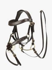 LeMieux Hobby Horse Grackle Figure-8 Bridle – Brown