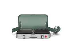 Coleman Cascade 3-in-1 Camping Stove 2 Burner Grill Griddle Combo [ Authentic ]