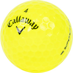 Callaway Supersoft Yellow Used AAAA Quality Near Mint Recycled 4A Golf Balls