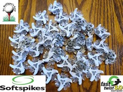 28 Tour Flex Pro White Fast Twist 3.0 Soft Spikes Cleats BEST BULK PRICE ON EBAY