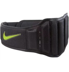 Nike Structured Weight Lifting Training belt 2.0 Black Volt M L XL NWT