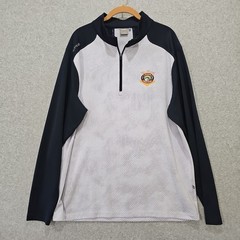 County Louth «Baltray» Golf Club Pullover Ping Men’s XXL Navy Gray Logo 1/4 Zip