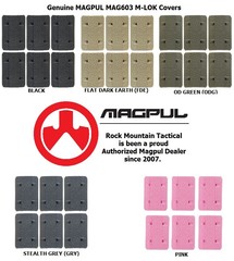 Magpul M-LOK MAG603 Rail Cover TYPE 2 – Black Flat Dark Earth ODG Grey (GRY)