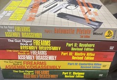 The Guns Digest Book Of Firearms Assembly/Disassembly Parts 1-5 Full Set
