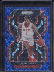 2021-22 Panini Prizm 306 Jalen Green Fast Break Blue 117/150 RC
