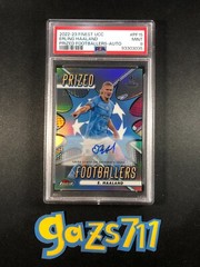 PSA 9 – Erling Haaland 2022 Topps Prized Footballers Auto /25