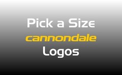 Pick your size Cannondale Bikes Frame Decals Road MTB 33 colors USA Seller!