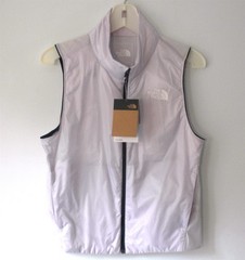 THE NORTH FACE LAVENDER FOG HIGH NECK INSULATED SKI VEST M MEDIUM SLIM FIT(READ)