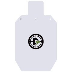 3/8 AR500 Torso Silhouette Steel Shooting Target 6″x10″ 12″x20″ 18″x30″ IPSC/IDP