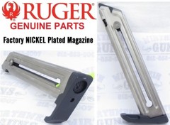 RUGER Mark 4 Nickel 90599 22/45 Magazine MK4 10 round MK 2 3 II lll IV MKlll