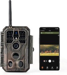 Advanced No-Glow E8 Trail Camera for Wildlife Monitoring & Outdoor Security