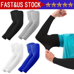4PAIRS Cooling Arm Sleeves Cover UV Sun Skin Protection Basketball Outdoor Sport