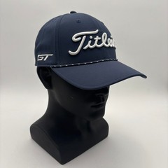 Titleist Pro V1 GT Tour Breezer Golf Hat Black White / Navy White Adjustable Cap