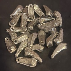 5 Pounds (160) of 1/2oz. Walking Sinkers