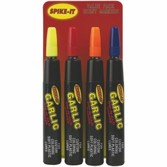 Spike-It Dip-N-Glo Markers Double-Tip Chart/Red/Orange/Blue