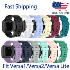 Replacement Silicone Band Strap Wristband For Fitbit Versa2/Versa Lite Watch
