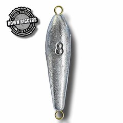 8oz Trolling Torpedo Sinkers – Select Qty up to 1pk-16pk /Down Riggers LLC
