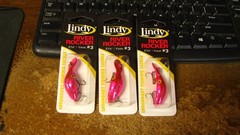 Lindy «river rocker», #3, 2 3/8″, 3/16 oz, 3 ct, free shipping