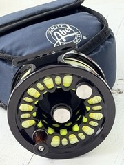 **BEAUTIFUL**🔥~RARE~ ABEL SUPER 8 Black Fly Reel🔥~LEGENDARY~🔥