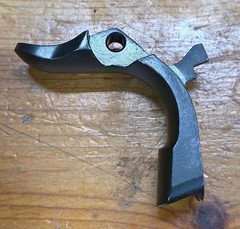 Nighthawk Custom 1911/2011 Beavertail Pistol Grip Safety Blued Steel Commander