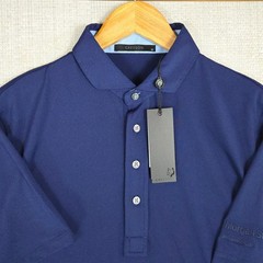 GREYSON x MORGAN STANLEY New $110 Mens Medium Polo Shirt Performance Golf Blue