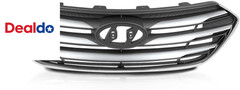 Grille Assembly Grill Compatible with Hyundai Santa Fe Sport 2017 2018 17 18 863