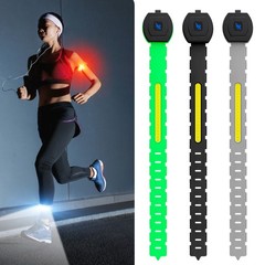 Running Lights for Jogging Fishing Camping Rechargeable Flashlight Safety Lights