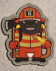 5.11 Tactical Gear Patch – Fire Fighter – Spirit Animals – Honey Badger