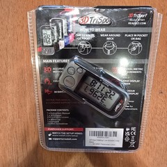 3D TriSport Supreme Quality Walking 3D Pedometer by Realalt with Clip and Strap