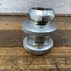 Vintage Headset Parts Set Silver French 27 30.2 24.5mm 180g 70s 80s Bike