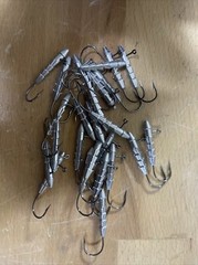 Hover Strolling Jig Head Fishing 1/8 oz 1/0 hook size Lot Of 25