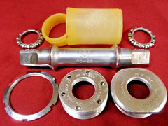 1980’s Campagnolo C-Record BB 36 x 24 F. Alloy Cups 70-SS 109 mm Steel Spindle