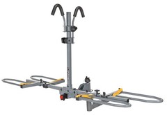 Capstone 2-Bike Hitch Mount Carrier 2” Receiver Anti-Wobble Steel Rack