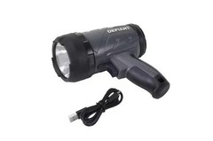 Defiant Rechargeable Spotlight 1000 Lumens LED Compact 3 Mode with USB Cable